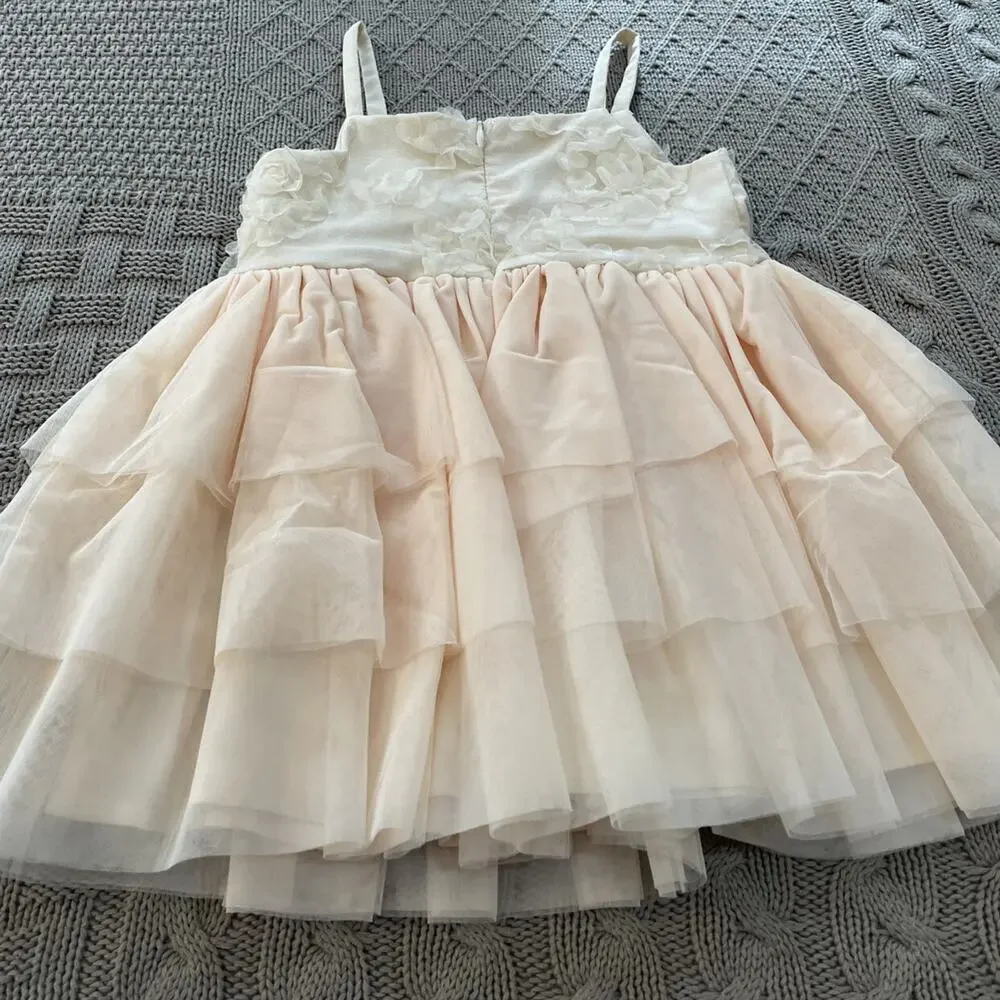 SHEIN Tulle Twirl Party Dress ~ 12/18M